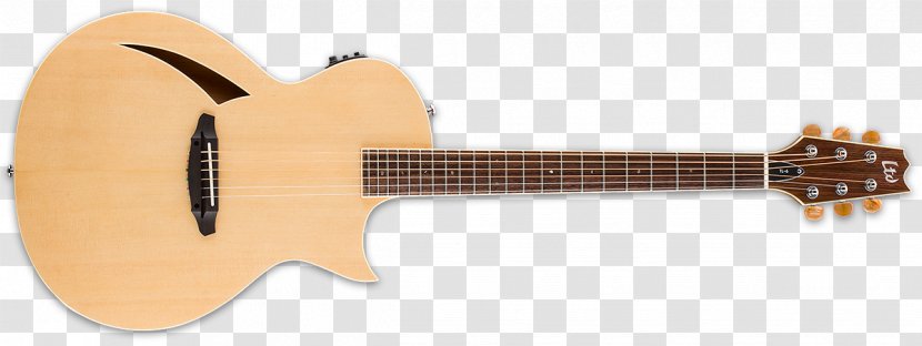 Acoustic Guitar Acoustic-electric Tiple - Silhouette Transparent PNG