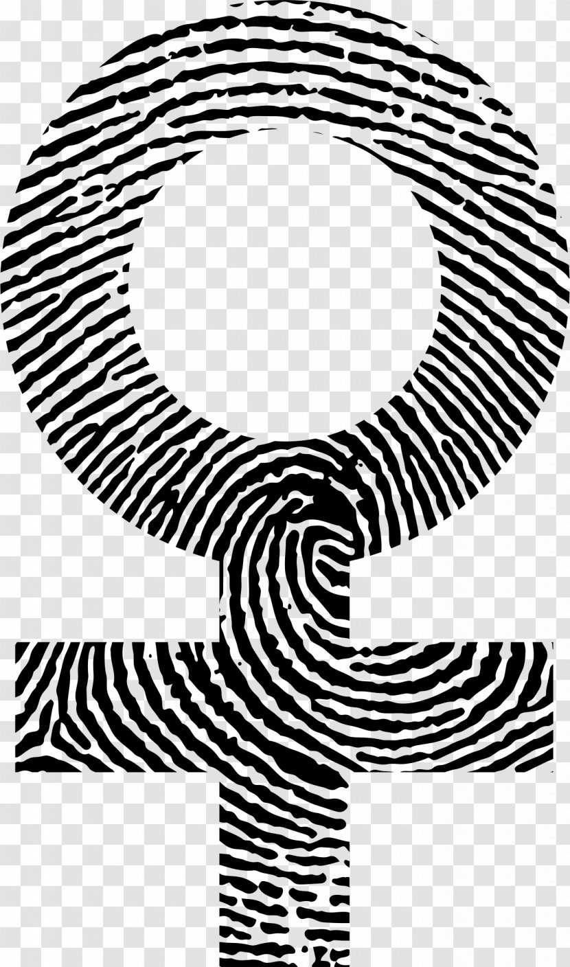 Fingerprint Clip Art - Black And White - Finger Print Transparent PNG