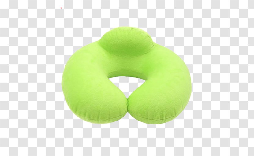 Green Neck - Bright U-pillow Transparent PNG