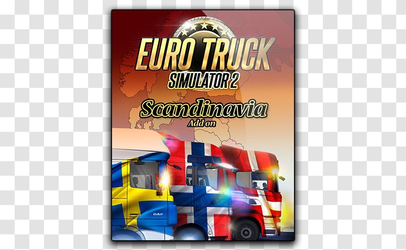 Euro Truck Simulator 2: Scandinavia Video Game Expansion Pack Downloadable Content - 2 Transparent PNG