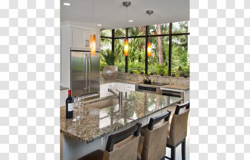 Window Countertop Interior Design Services Property Kitchen - Glass Transparent PNG