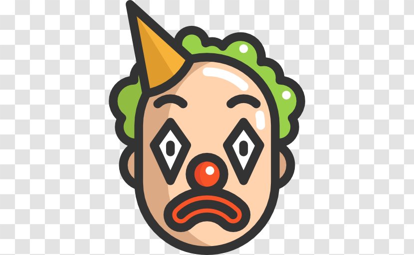 Clown Icon - Head - Cartoon Transparent PNG