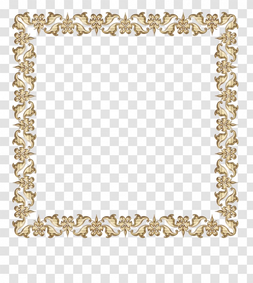 Borders And Frames Decorative Arts Picture - Art Museum - Gold Transparent PNG