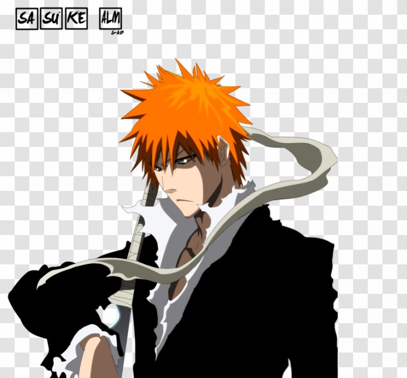 Ichigo Kurosaki Zangetsu Rukia Kuchiki Bleach Drawing - Tree Transparent PNG