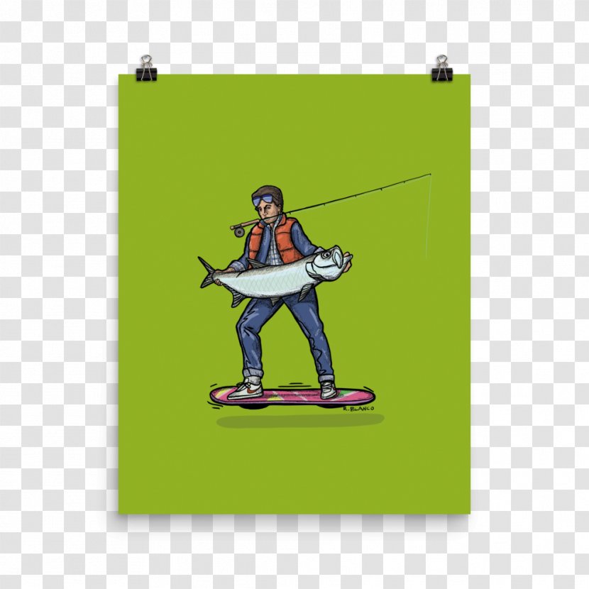 Marty McFly The Dude Poster - Skateboard - Mcfly Vector Transparent PNG