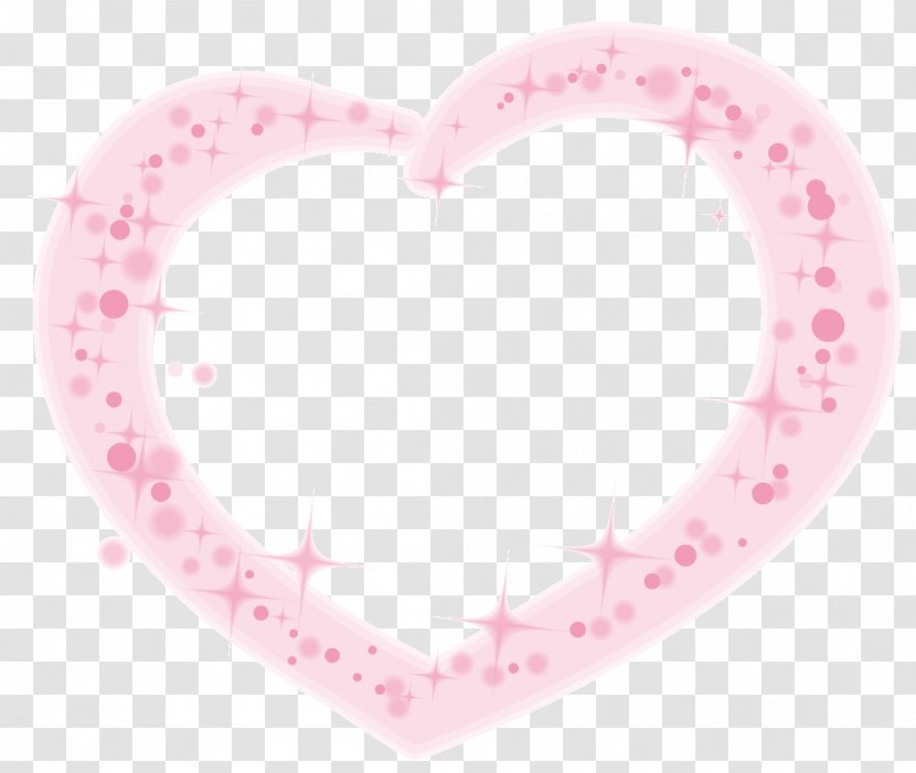 Pink Heart Euclidean Vector - Flower - Heart-shaped Frame Transparent PNG