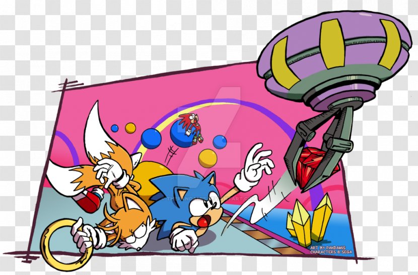 Sonic Mania The Hedgehog 2 Chaos & Knuckles - Tails - Fiction Transparent PNG