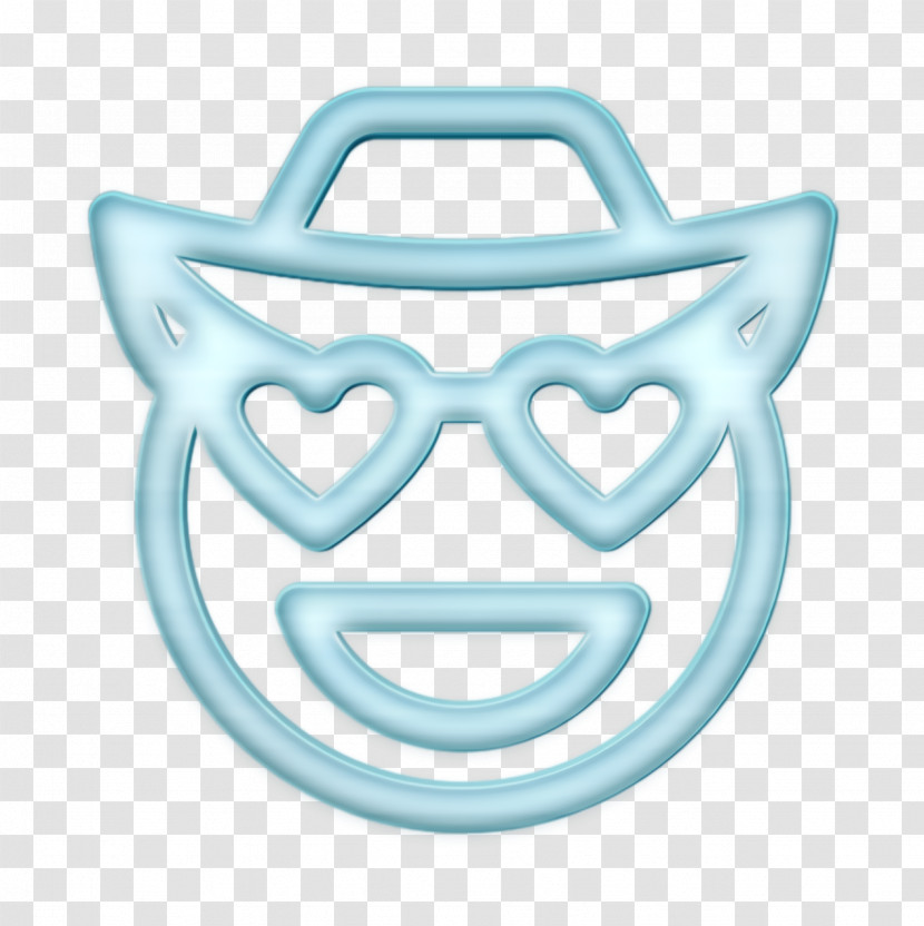 Smiley And People Icon Emoji Icon In Love Icon Transparent PNG