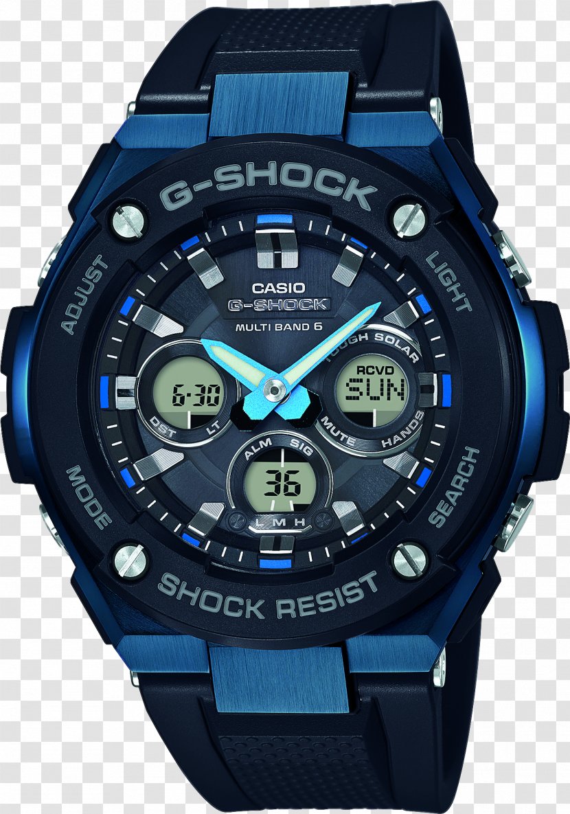G-Shock Solar-powered Watch Casio Strap - Hardware Transparent PNG