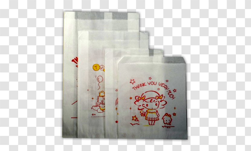 Greaseproof Paper Bag Kraft Printing Transparent PNG