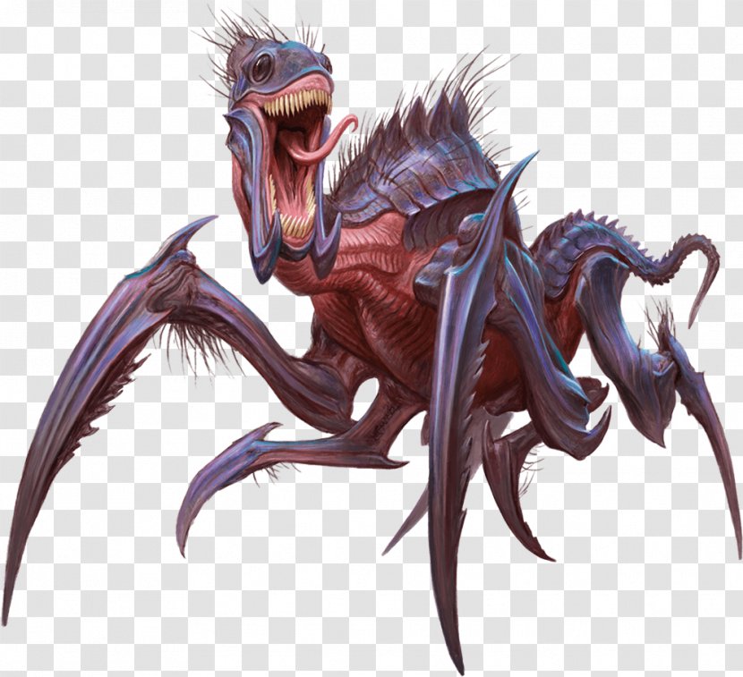 Dungeons & Dragons Kruthik Predator Monster - Claw - Dragon Transparent PNG