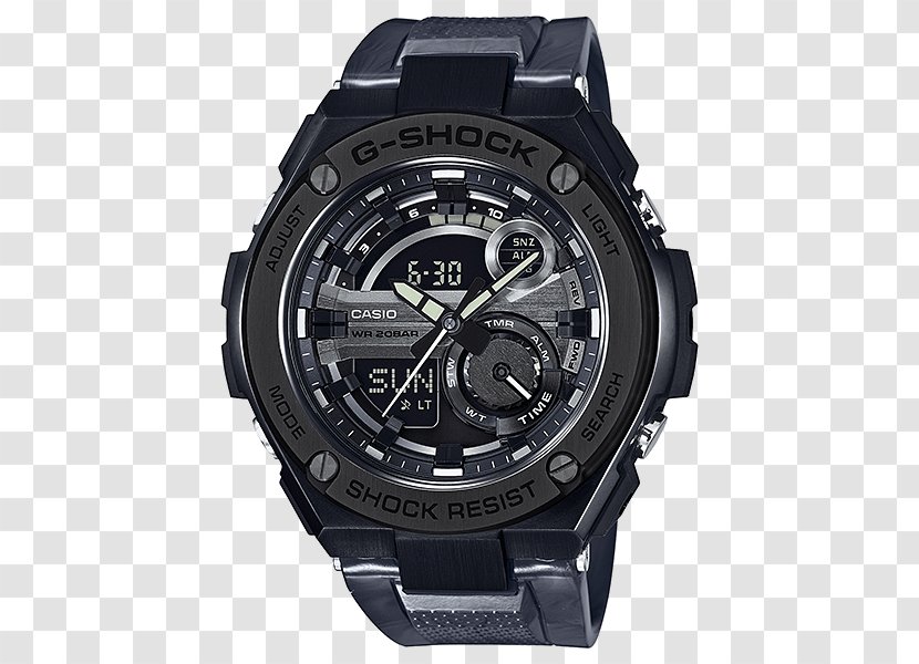 G-Shock Shock-resistant Watch Casio Water Resistant Mark - Brand - Gst Transparent PNG
