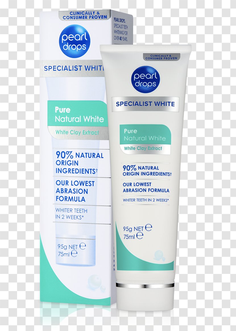 Tooth Whitening Cosmetics Tesco Cream - Pure Natural Transparent PNG