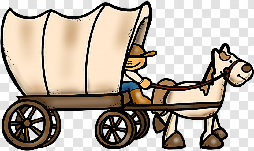 Wagon Vehicle Cart Horse And Buggy Carriage Transparent PNG