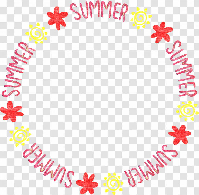 Summer Frame Transparent PNG