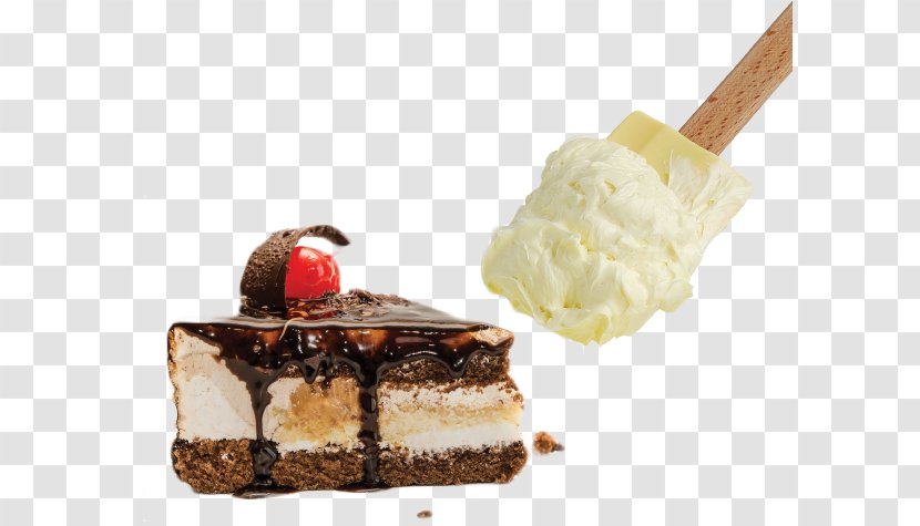Chocolate Cake Cherry Brownie Cupcake - Edible Goods Transparent PNG