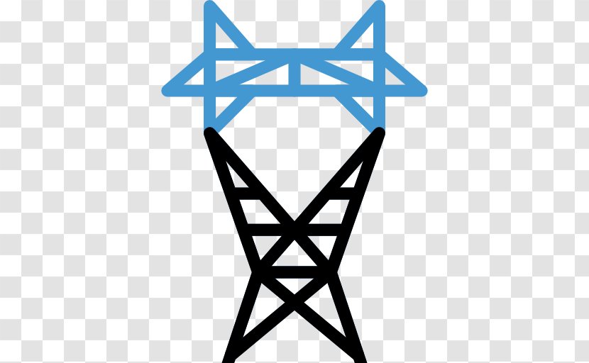 Clip Art Transmission Tower Iconfinder - Electric Power - Kl Transparent PNG