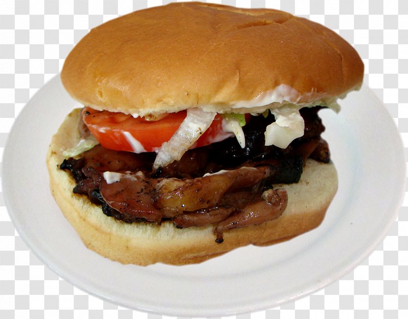 Cheeseburger Breakfast Sandwich Buffalo Burger Whopper Veggie - Junk Food Transparent PNG