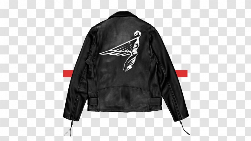 Leather Jacket T-shirt Letterman Transparent PNG