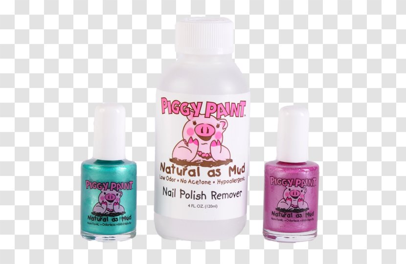 Piggy Paint Nail Polish Cleanser Hazard Symbol Transparent PNG