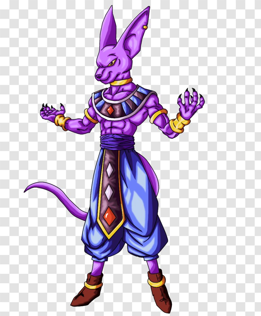 Beerus Vegeta Goku Art Frieza - Fictional Character - Bills Transparent PNG