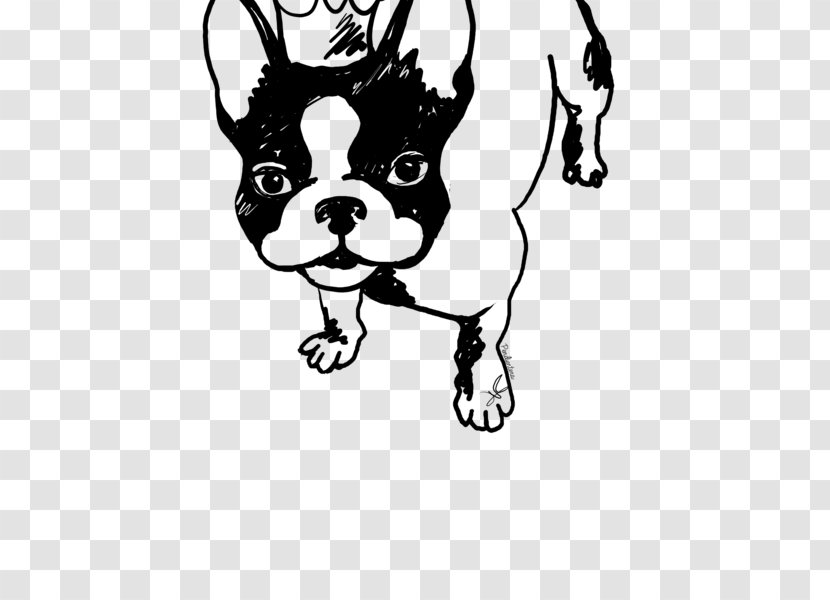 French Bulldog Boston Terrier Puppy Pug - Painting - Frances Transparent PNG