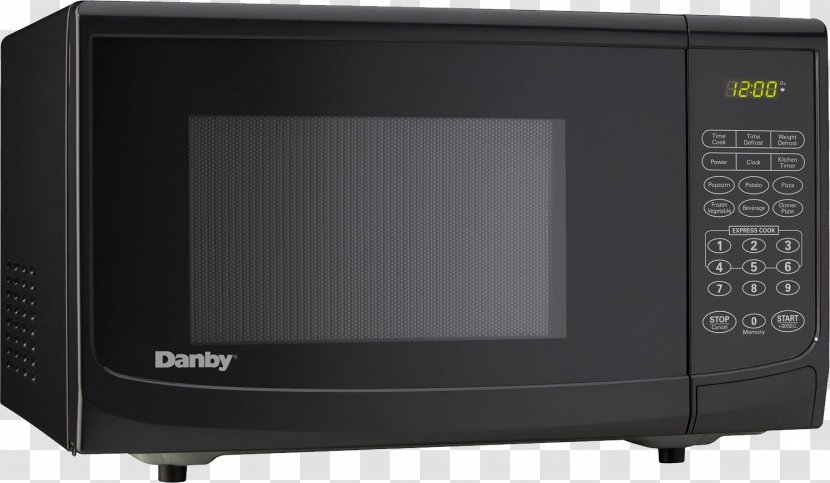 Microwave Oven Danby Countertop Cubic Foot Kitchen - Multimedia Transparent PNG