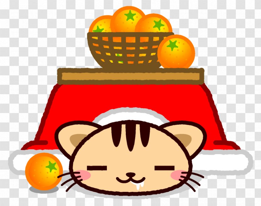 Cartoon Cat Kotatsu Clip Art - Vegetable - Realestate Transparent PNG