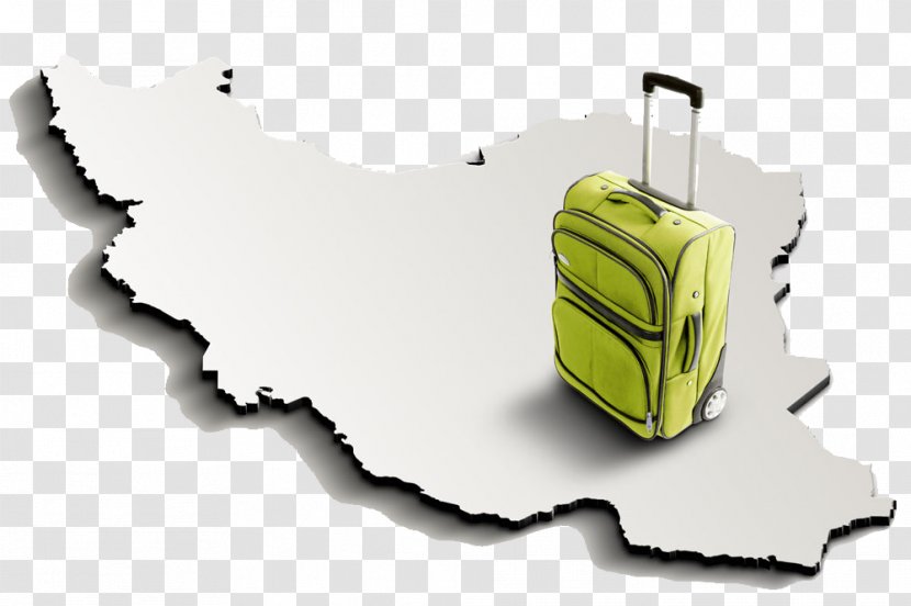 Iran Travel Download - Brand - Suitcase On The Map Transparent PNG