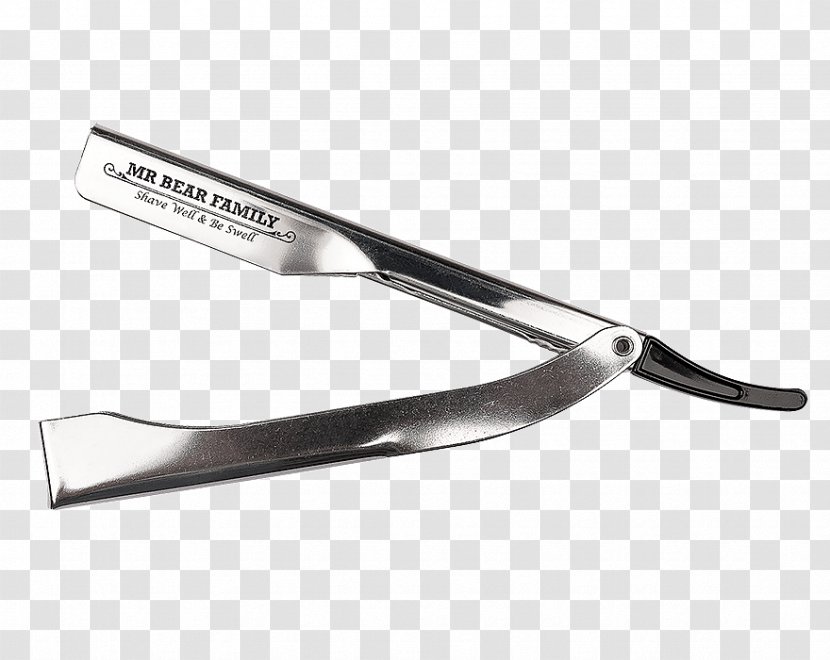 Straight Razor Shavette Shaving Barber Transparent PNG