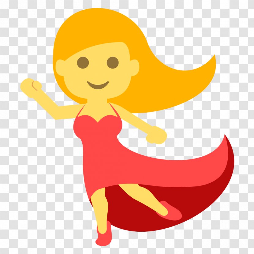 Dancing Emoji Dance Sticker Emoticon - Watercolor - Svg Transparent PNG