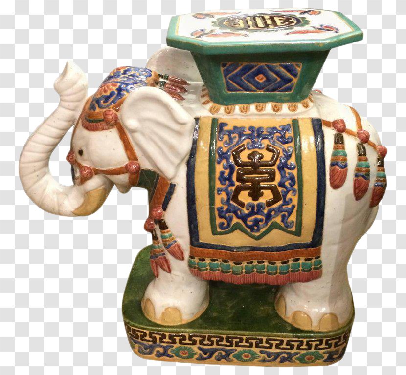 Indian Elephant Vase Ceramic Elephantidae Transparent PNG