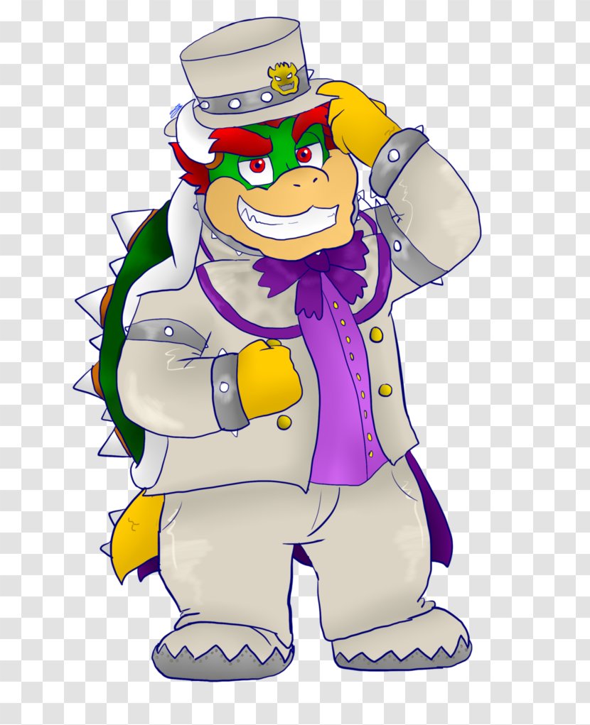 Bowser Art Super Mario Odyssey Drawing - Jr Transparent PNG