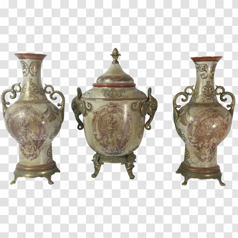 Vase Ceramic 01504 Pottery Urn - Antique Transparent PNG