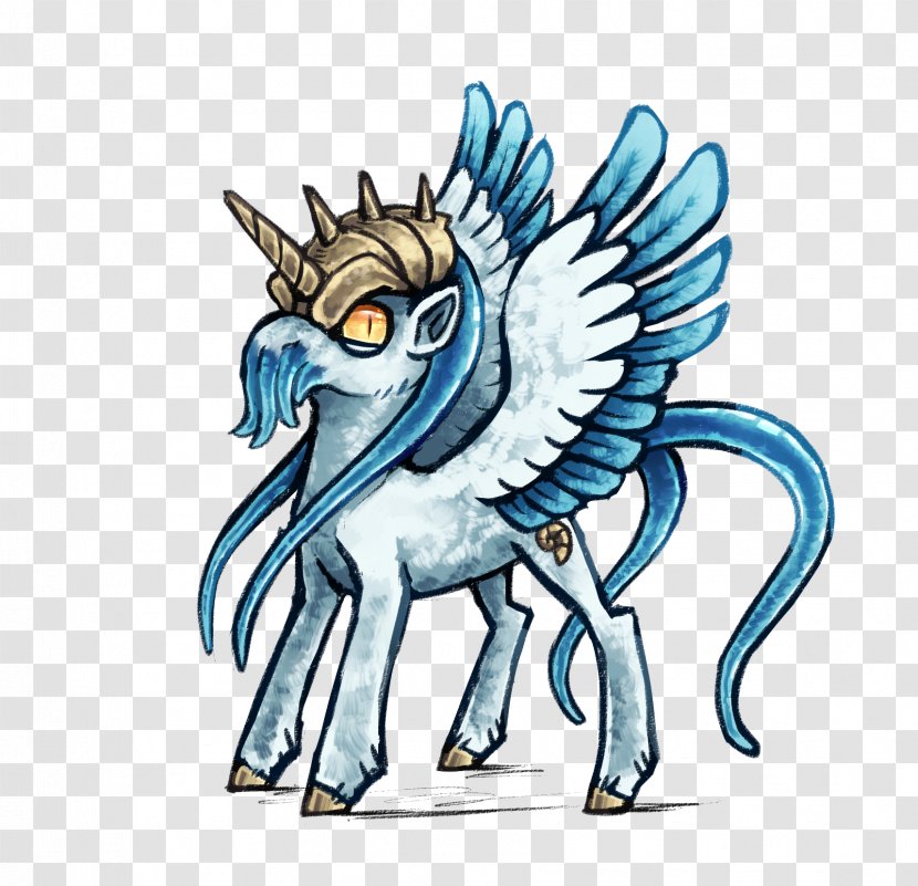 Horse Dragon Unicorn Clip Art - Pony Transparent PNG