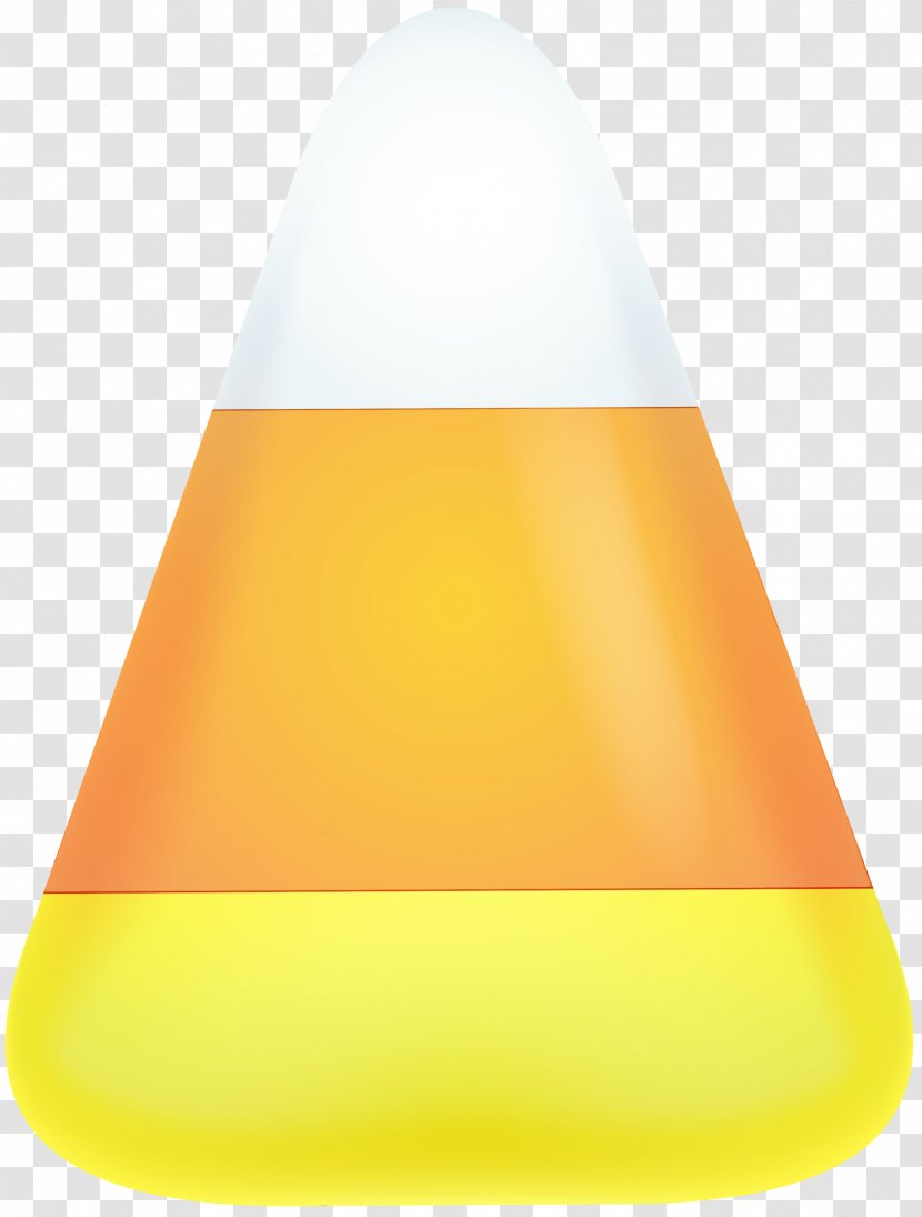 Candy Corn - Watercolor - Cone Transparent PNG