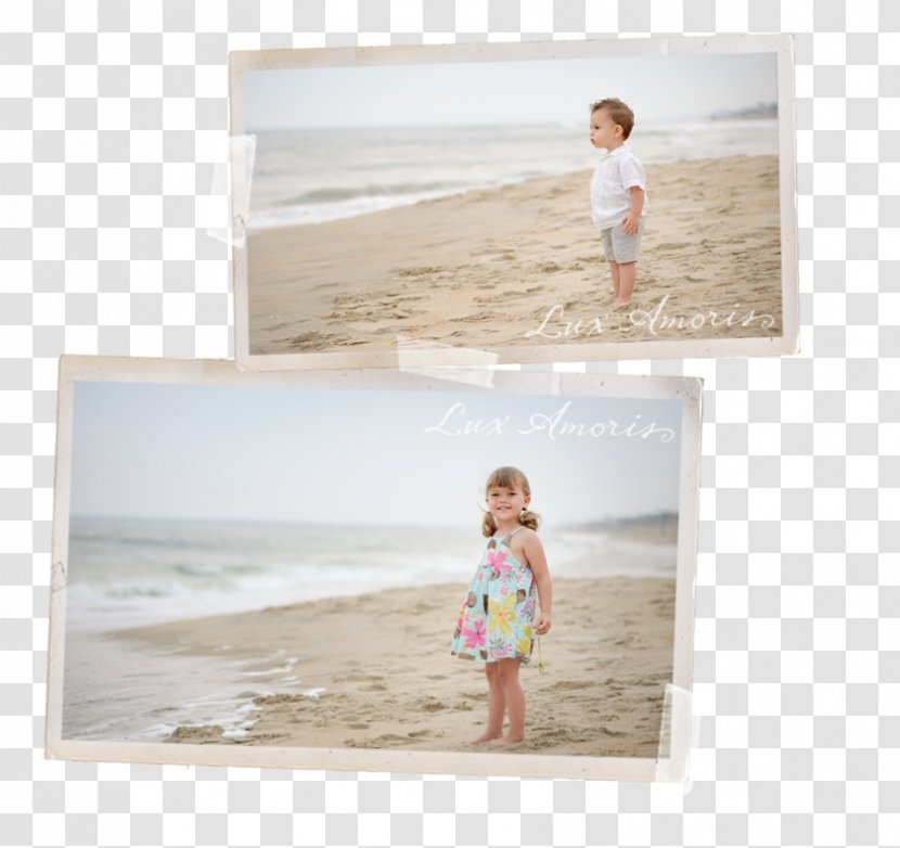 Picture Frames Vacation Summer Wood - Kid Beach Transparent PNG