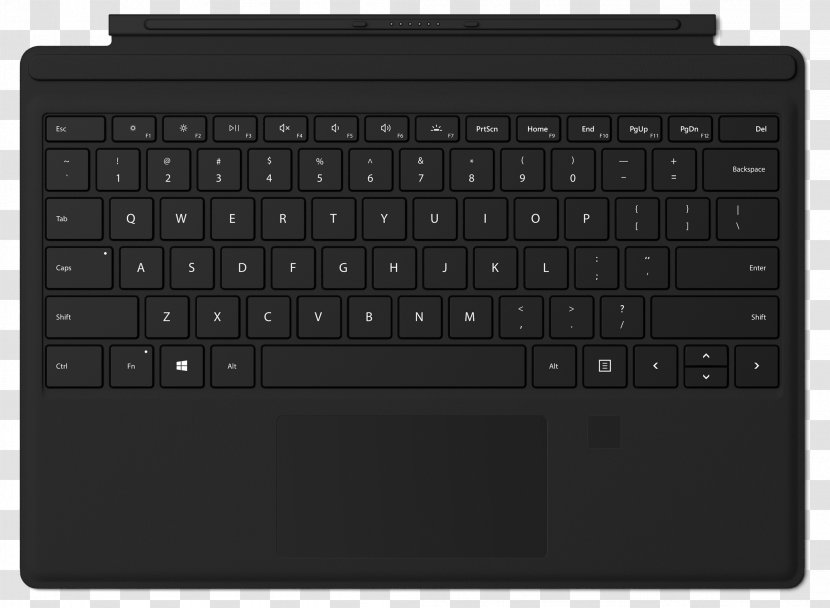 Computer Keyboard Laptop Hardware Numeric Keypads - Space Bar - Fingerprint Transparent PNG