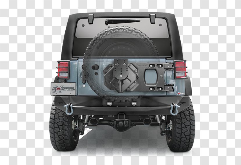Jeep Liberty Bumper Wrangler JK (JK) - Fender - Spare Tire Transparent PNG