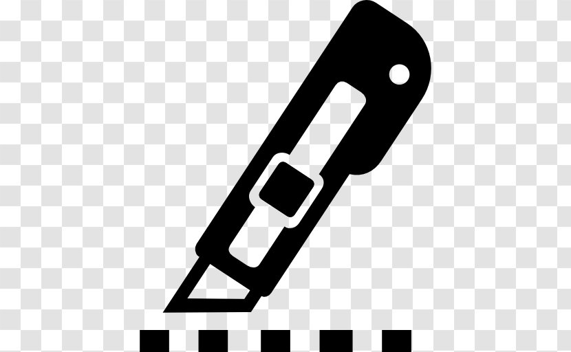 Logo Cutting Utility Knives - Black - Brand Transparent PNG