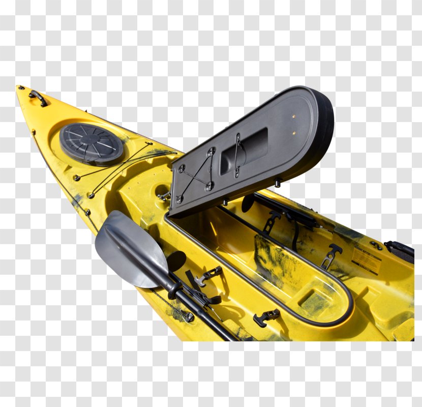 Kayak Fishing Rods Angling - Yellow Transparent PNG