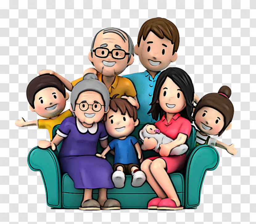 People Cartoon Social Group Youth Friendship Transparent PNG