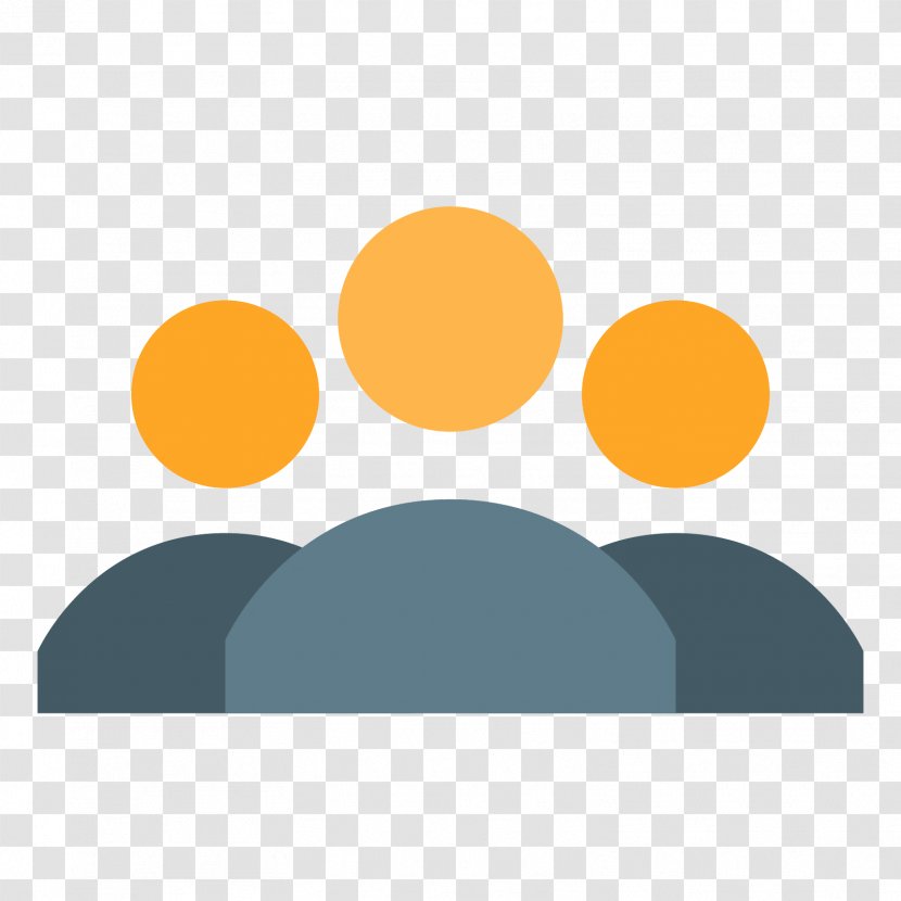 Social Group Discussion User - Orange Transparent PNG