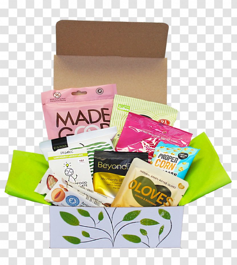 Food Gift Baskets Hamper Plastic Organic - Box Transparent PNG