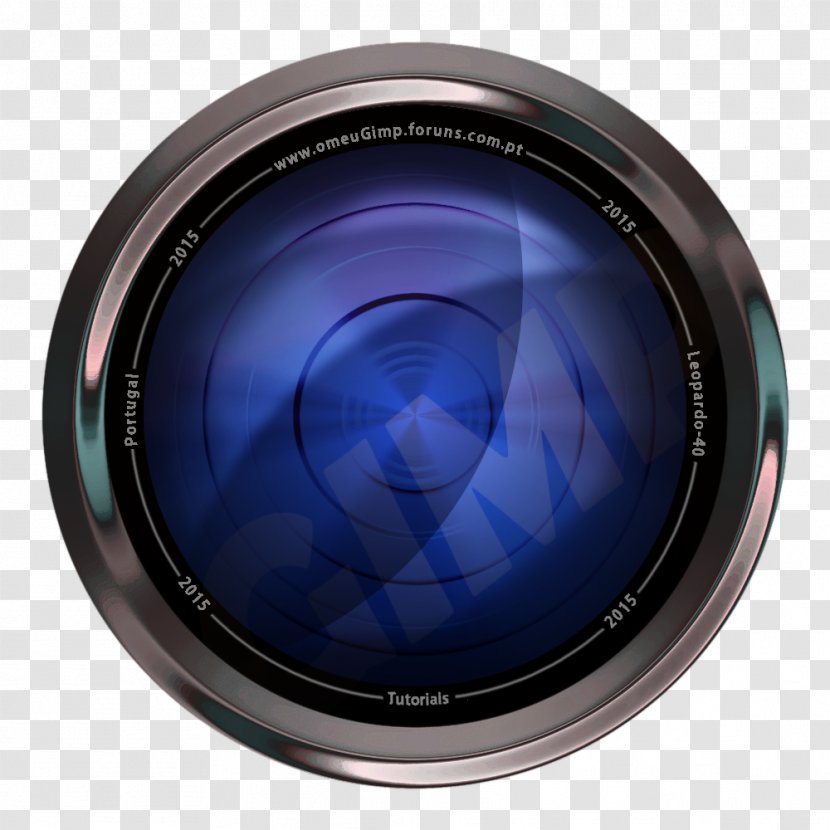 Fisheye Lens Camera Cobalt Blue - Maquina Fotografica Transparent PNG