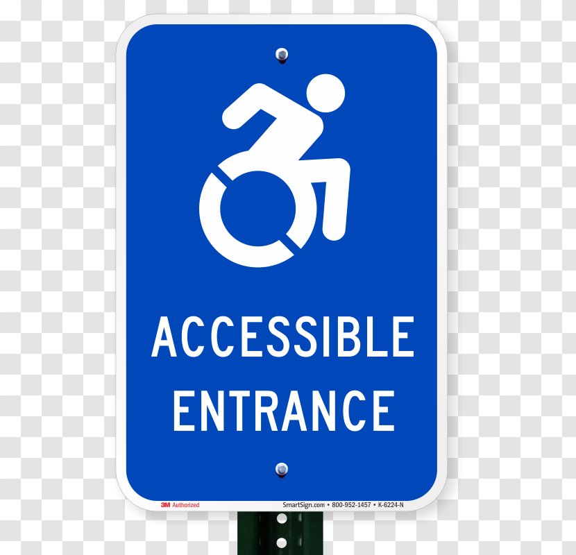 Accessibility Disability Disabled Parking Permit ADA Signs - Organization - Wheelchair Transparent PNG