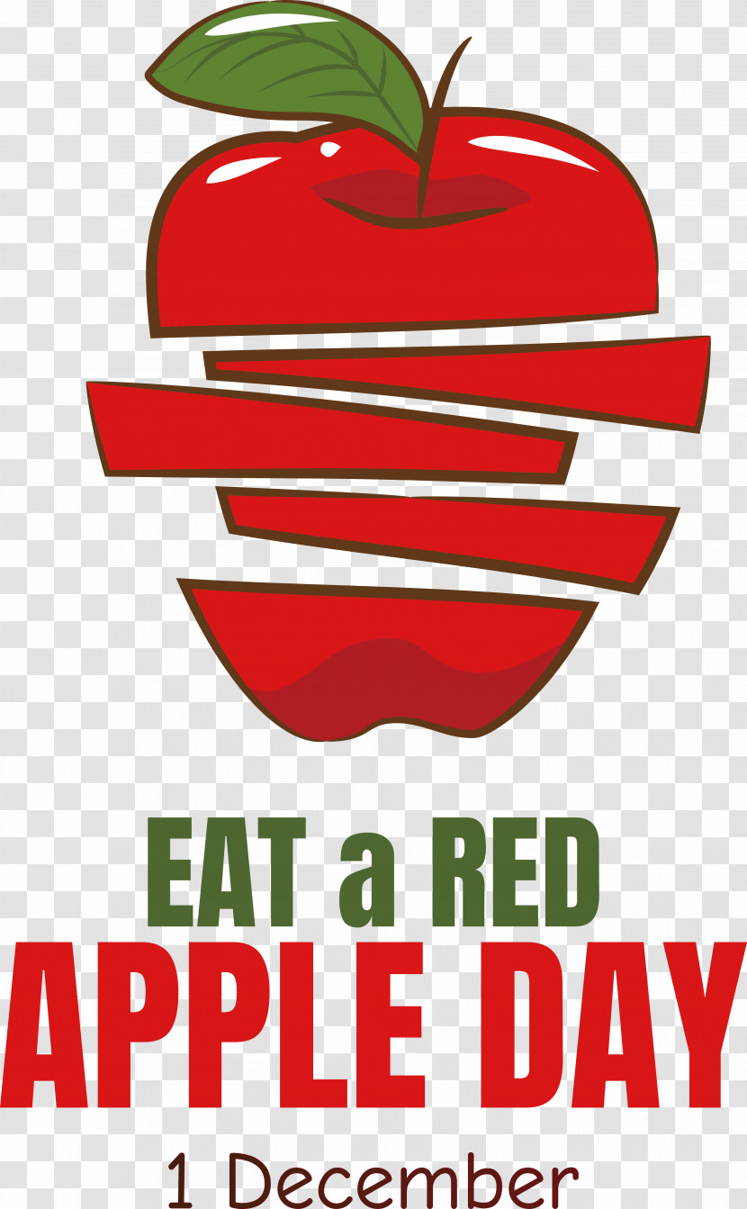 Red Apple Eat A Red Apple Day Transparent PNG