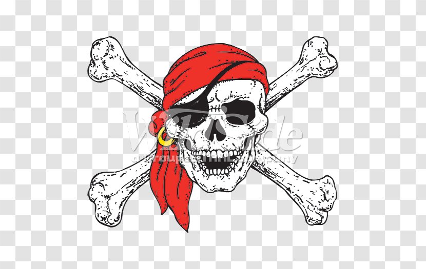 Skull And Crossbones Jolly Roger Piracy Human Symbolism - Drawing Transparent PNG