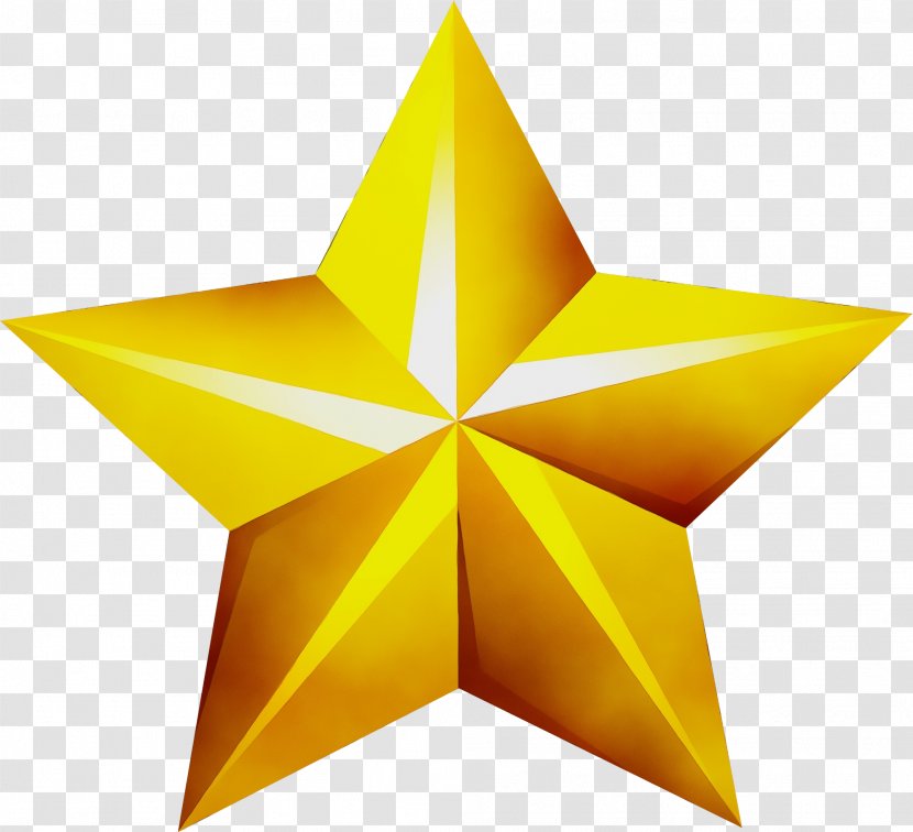 Product Design Symmetry Angle - Star - Paper Transparent PNG