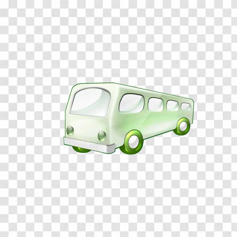 Bus Car - Drawing - Model Transparent PNG